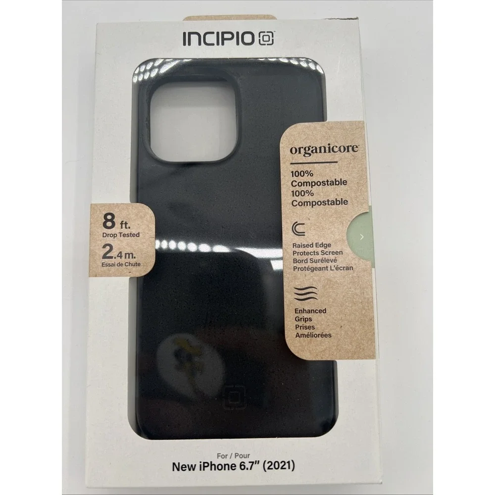 Incipio Organicore Series Hard Case for Apple iPhone 13 Pro Max‎ - Charcoal NIB